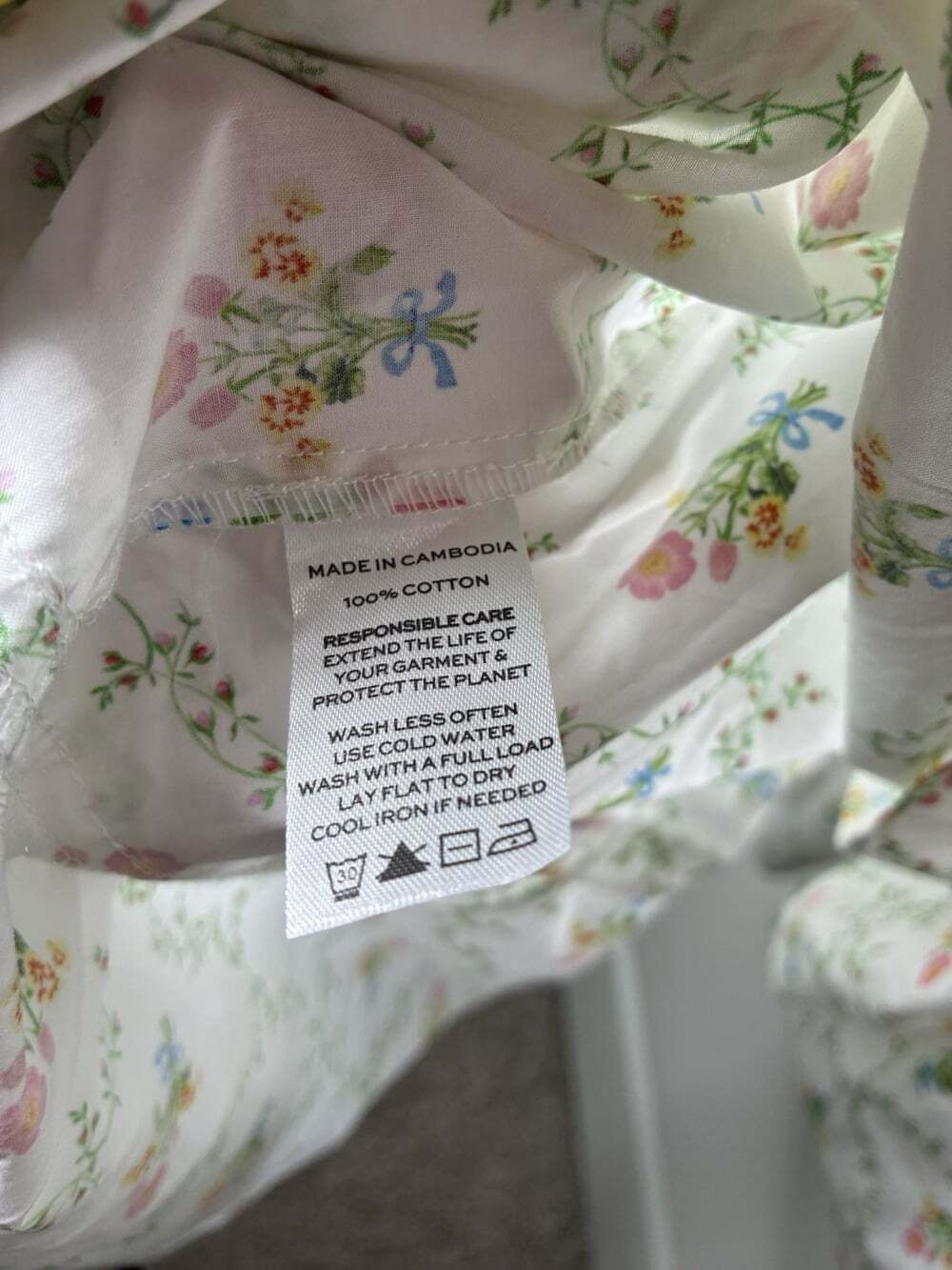 Hill House NWT The Ellie Nap Dress in Pastel Trellis Size Small - Picture 6 of 9